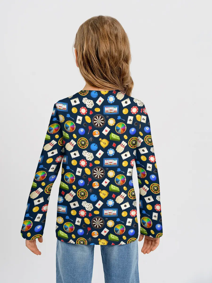 Детский лонгслив / Разные Игры