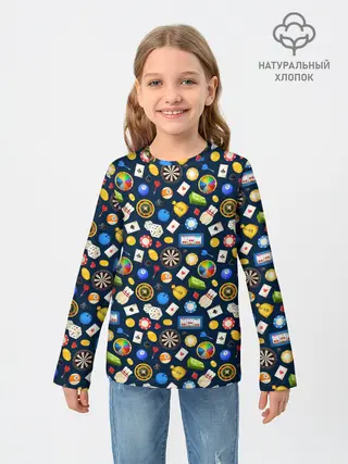 Детский лонгслив / Разные Игры