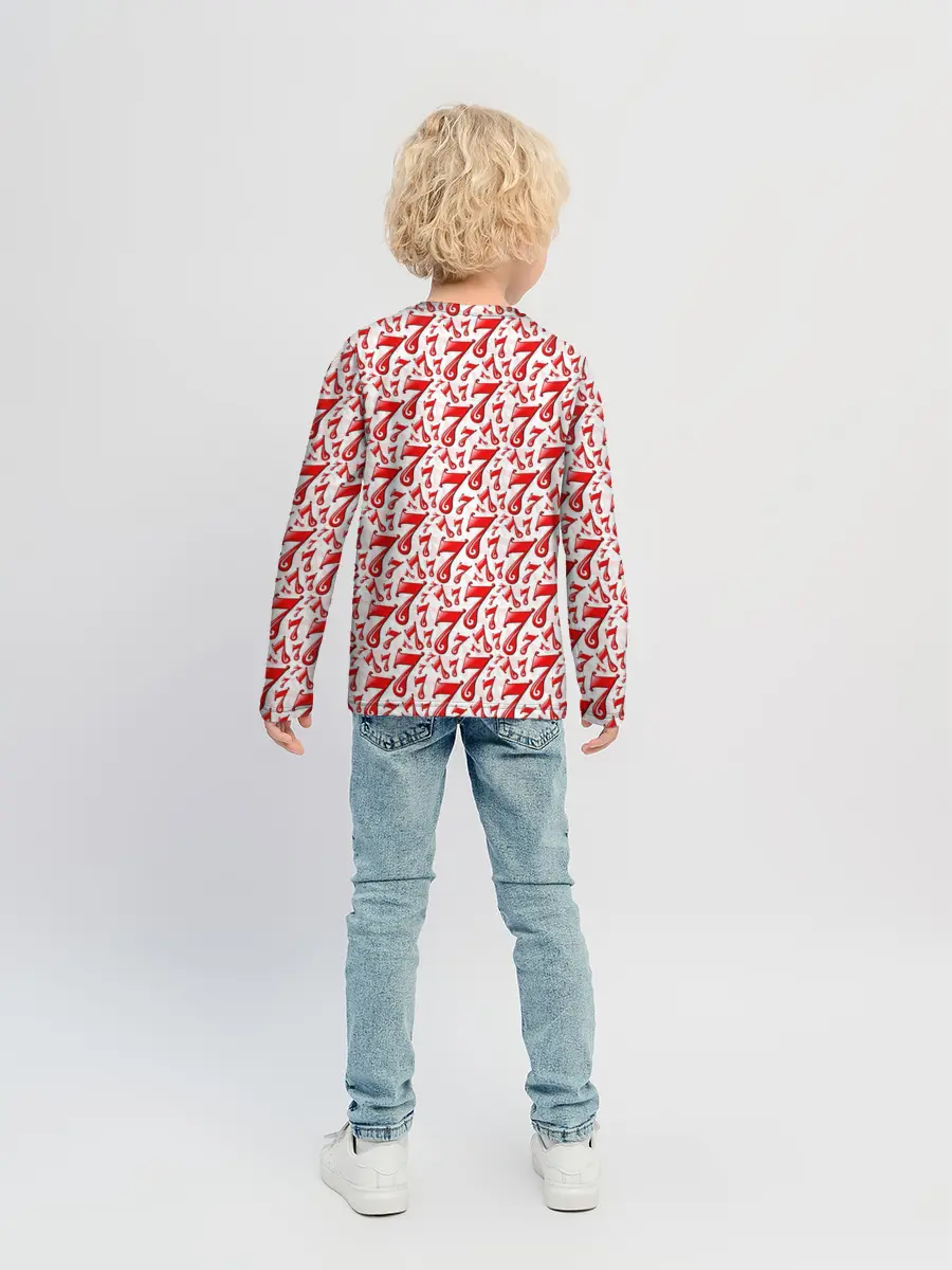 Детский лонгслив / Счастливчик