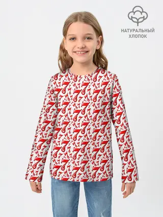 Детский лонгслив / Счастливчик