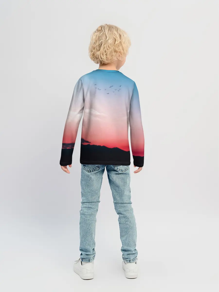 Детский лонгслив / Ророноа Зоро эпичный One Piece