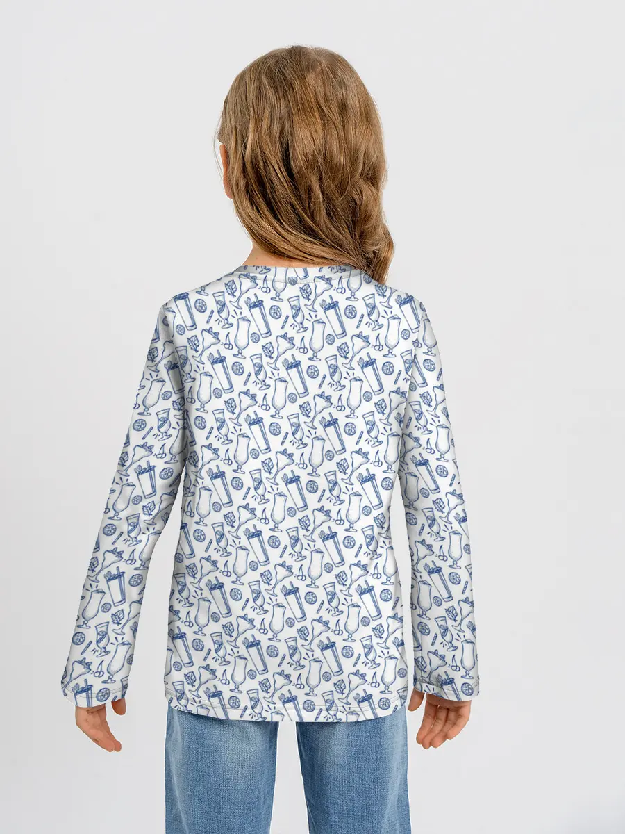 Детский лонгслив / Коктейли