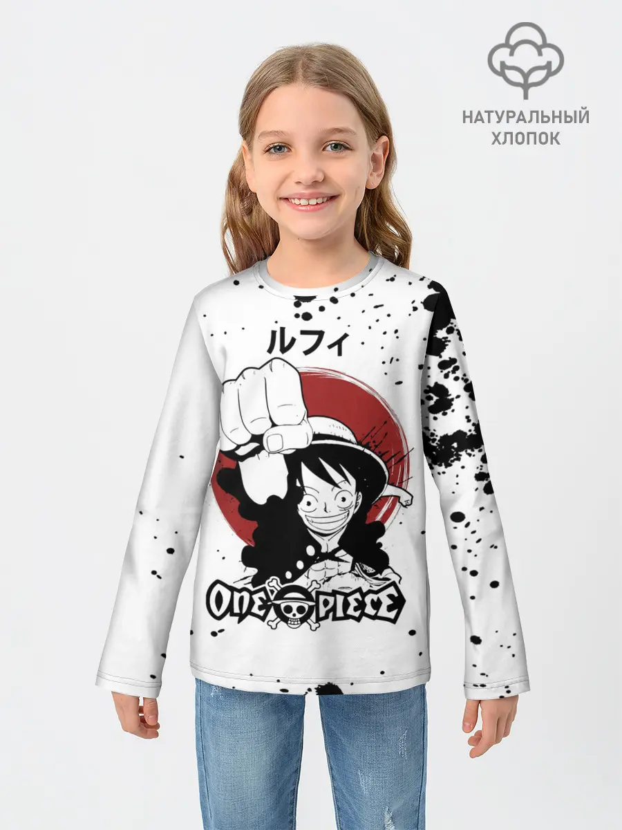Детский лонгслив / Манки Д. Луффи One Piece