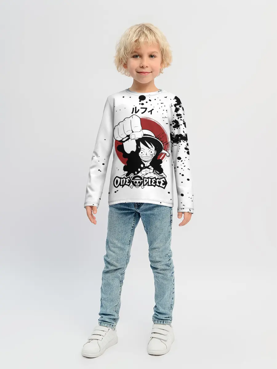 Детский лонгслив / Манки Д. Луффи One Piece