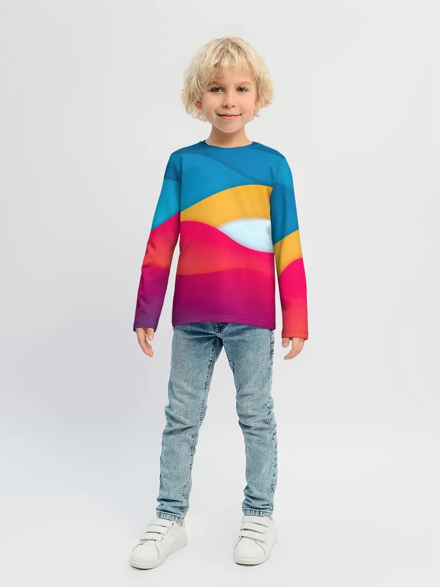 Детский лонгслив / Палитра Цвета