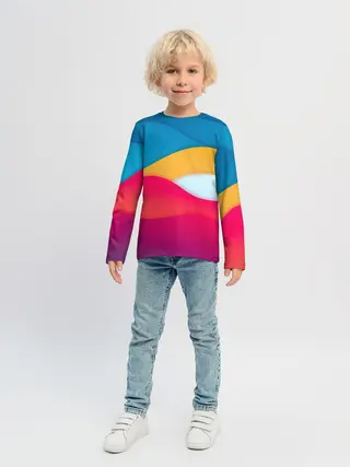 Детский лонгслив / Палитра Цвета
