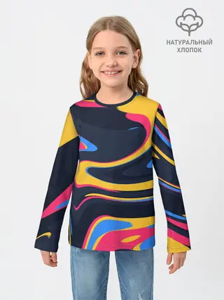 Детский лонгслив / Color Mix