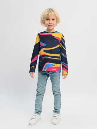 Детский лонгслив / Color Mix