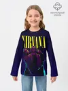Детский лонгслив / Nirvana Neon