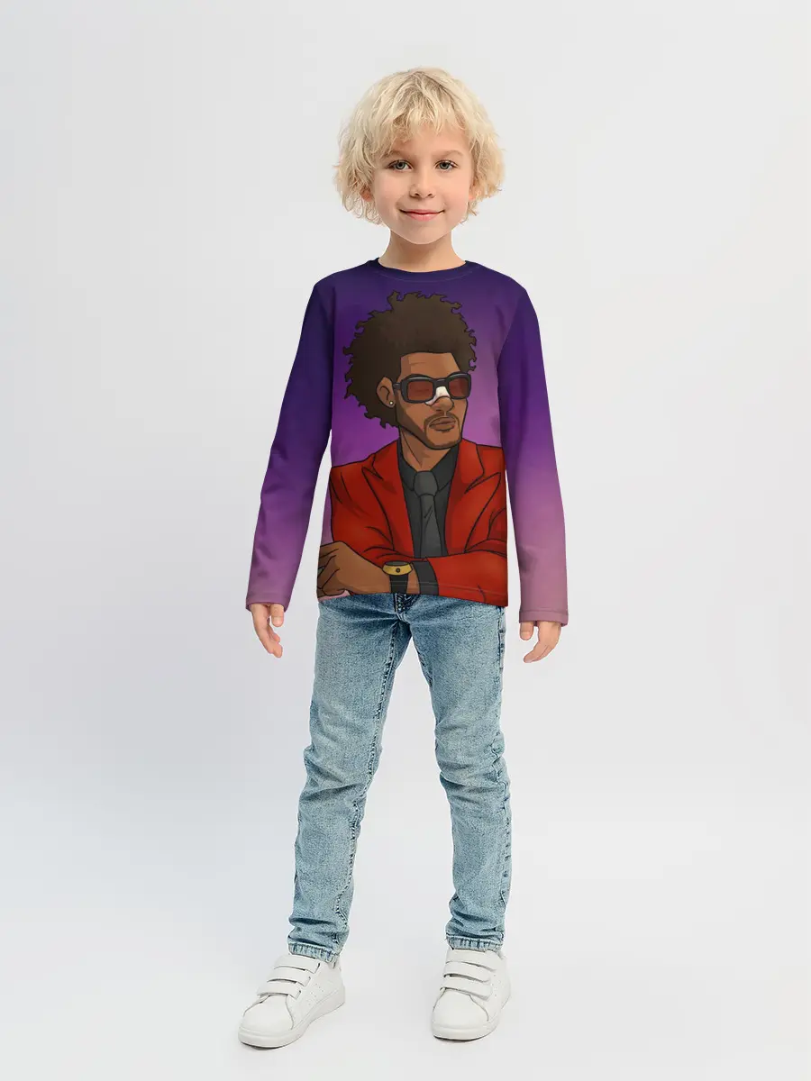 Детский лонгслив / Стильный Уикенд