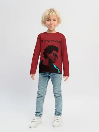 Детский лонгслив / the weeknd