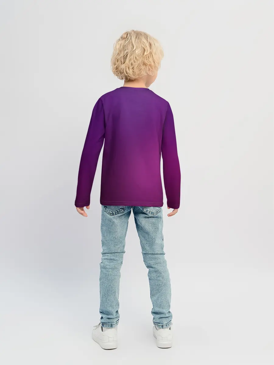 Детский лонгслив / The Weeknd - Blinding Lights