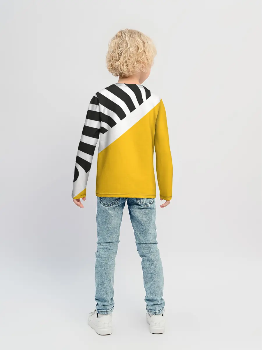 Детский лонгслив / Крути педали