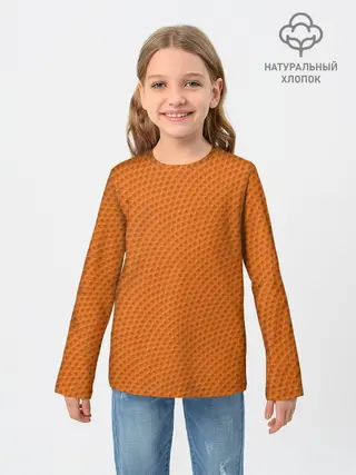 Детский лонгслив / Баскетбольная кожа