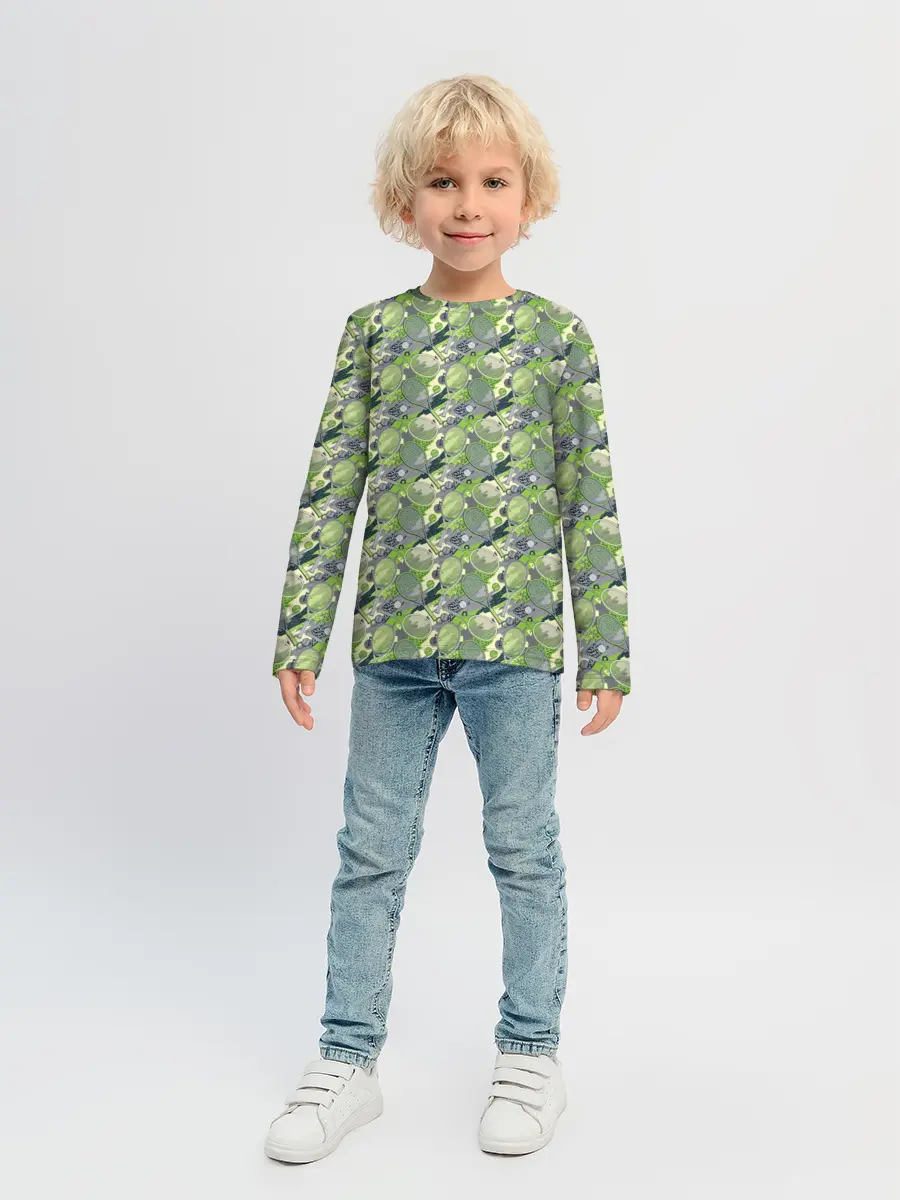 Детский лонгслив / Большой Теннис