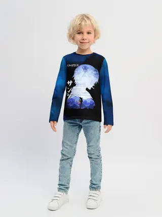 Детский лонгслив / Винсмок Санджи | One Piece