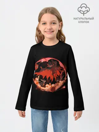 Детский лонгслив / Мир Пустого рыцаря