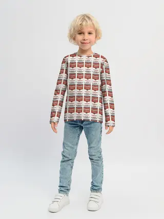 Детский лонгслив / Суп как искусство