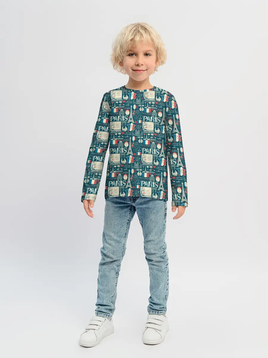 Детский лонгслив / PARIS