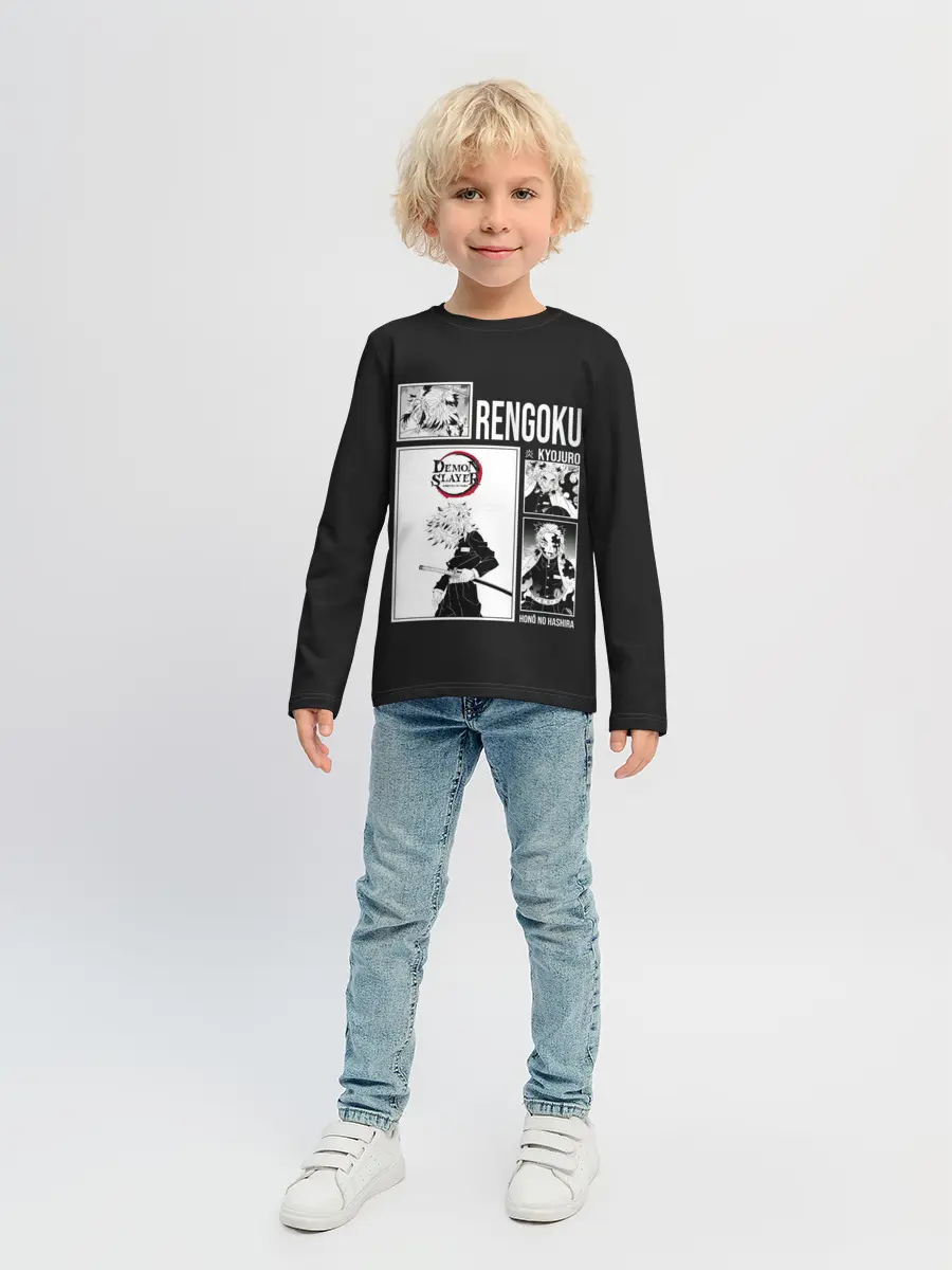 Детский лонгслив / Rengoku