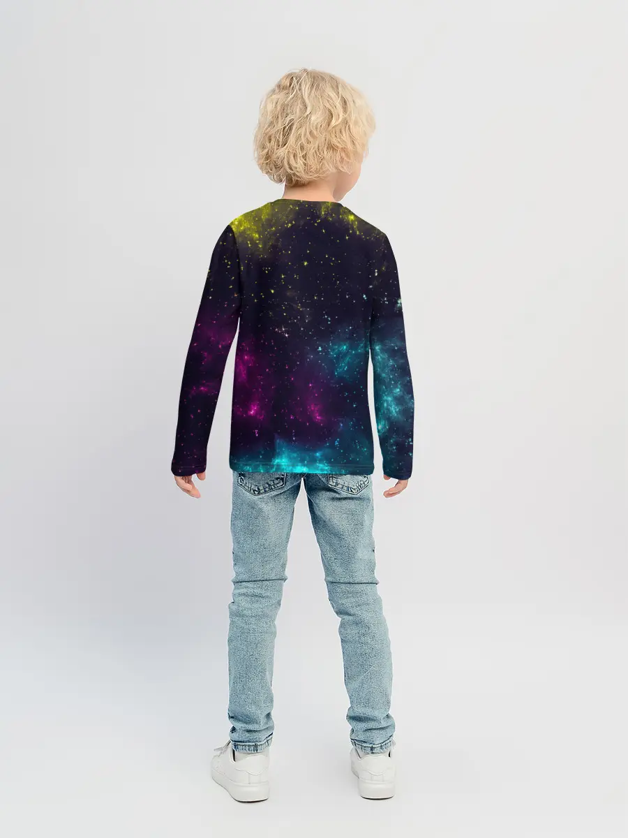 Детский лонгслив / Космический Луффи One Piece