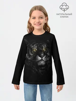 Детский лонгслив / Тигр