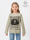 Детский лонгслив / Брук в розыске | One Piece