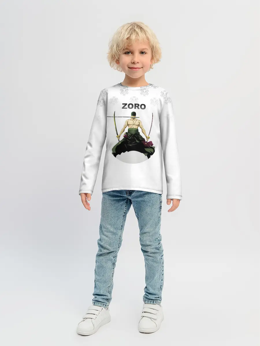 Детский лонгслив / Зоро | One Piece. Большой куш
