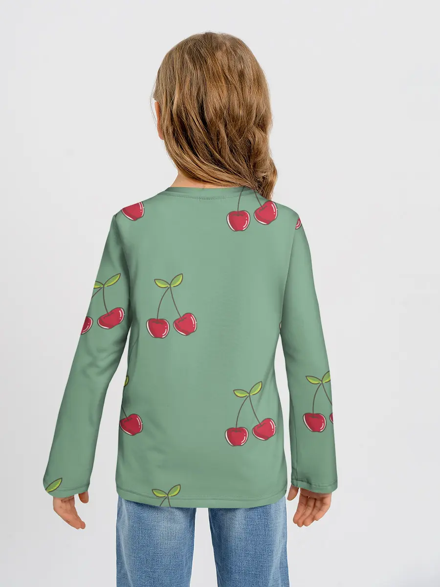 Детский лонгслив / КраСная Вишня