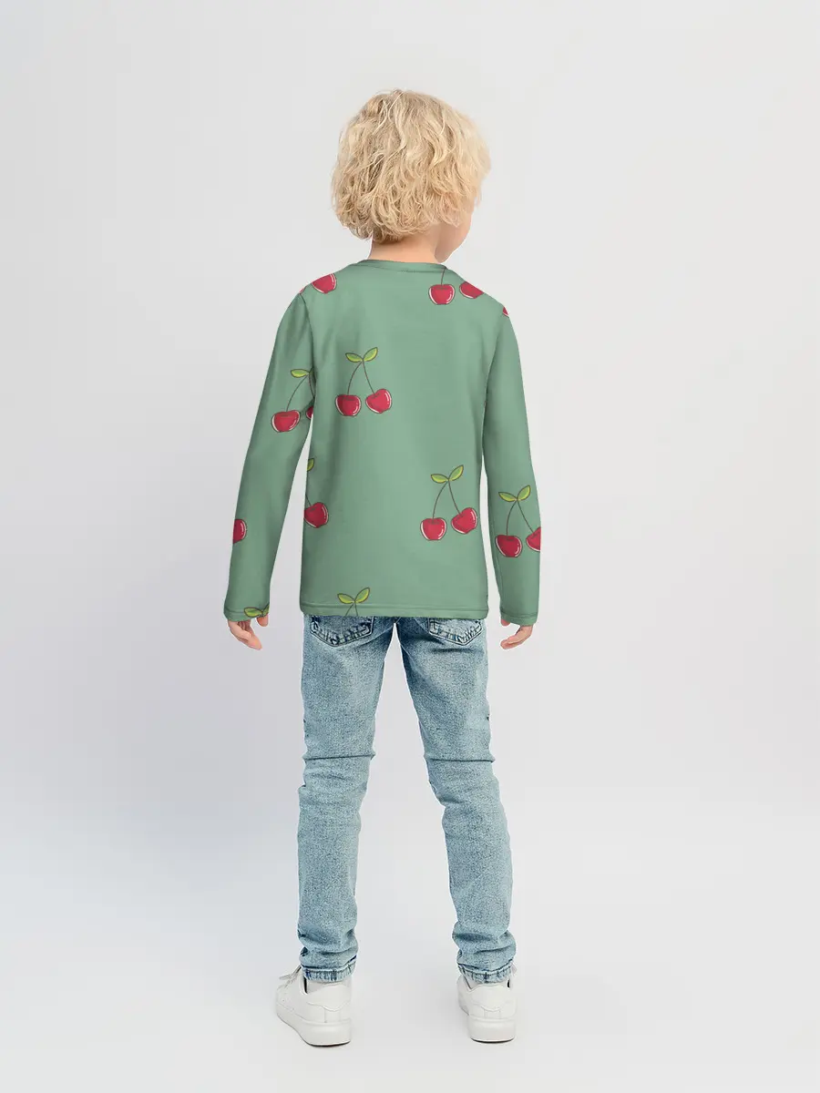 Детский лонгслив / КраСная Вишня