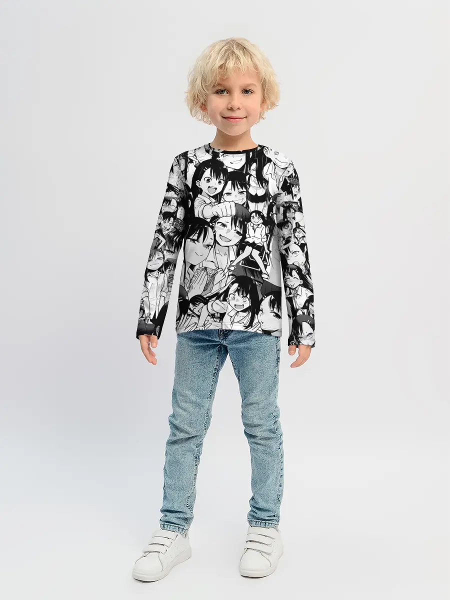 Детский лонгслив / Nagatoro Sempai