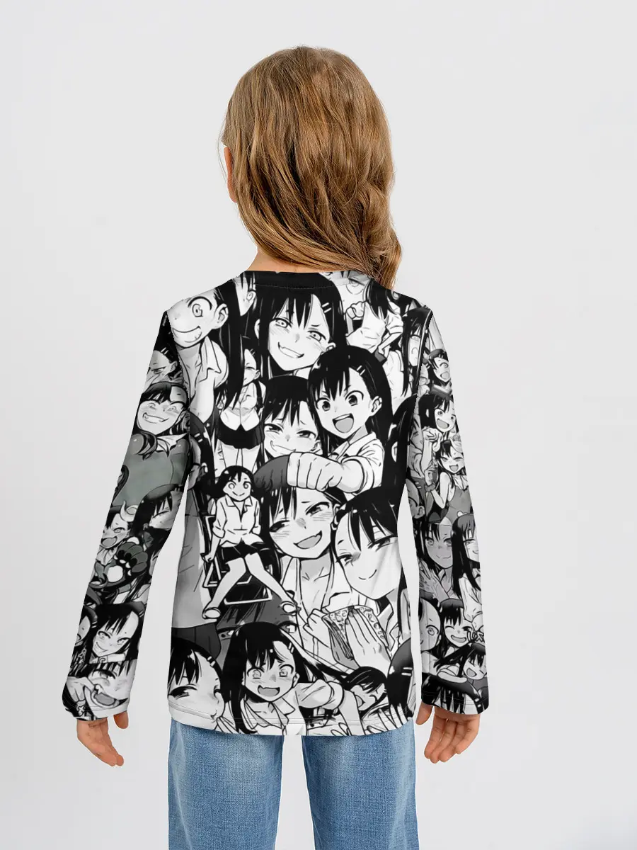 Детский лонгслив / Nagatoro Sempai