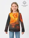 Детский лонгслив / РАДИАЦИОННОЕ СОЛНЦЕ