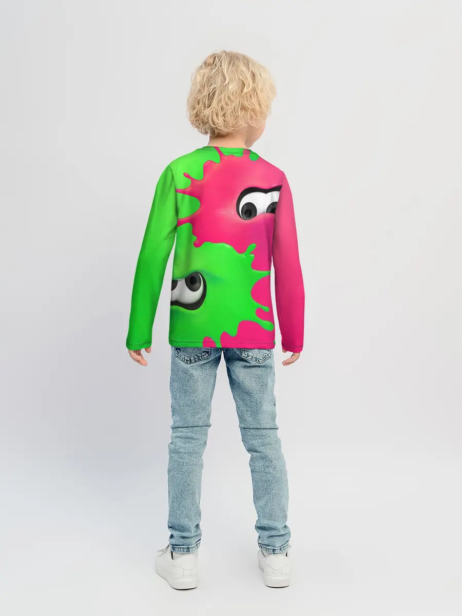 Детский лонгслив / Splatoon