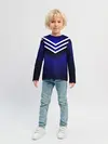 Детский лонгслив / Sport blue style