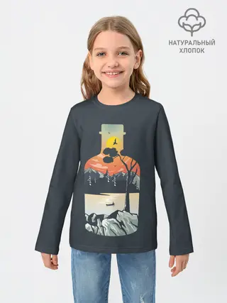 Детский лонгслив / Философия