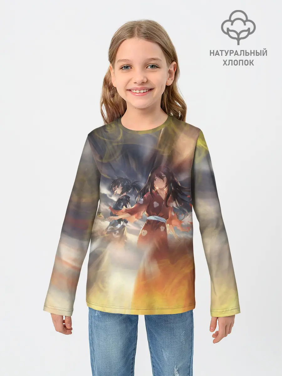 Детский лонгслив / МИА С ХЯККИМАРУ | ДОРОРО