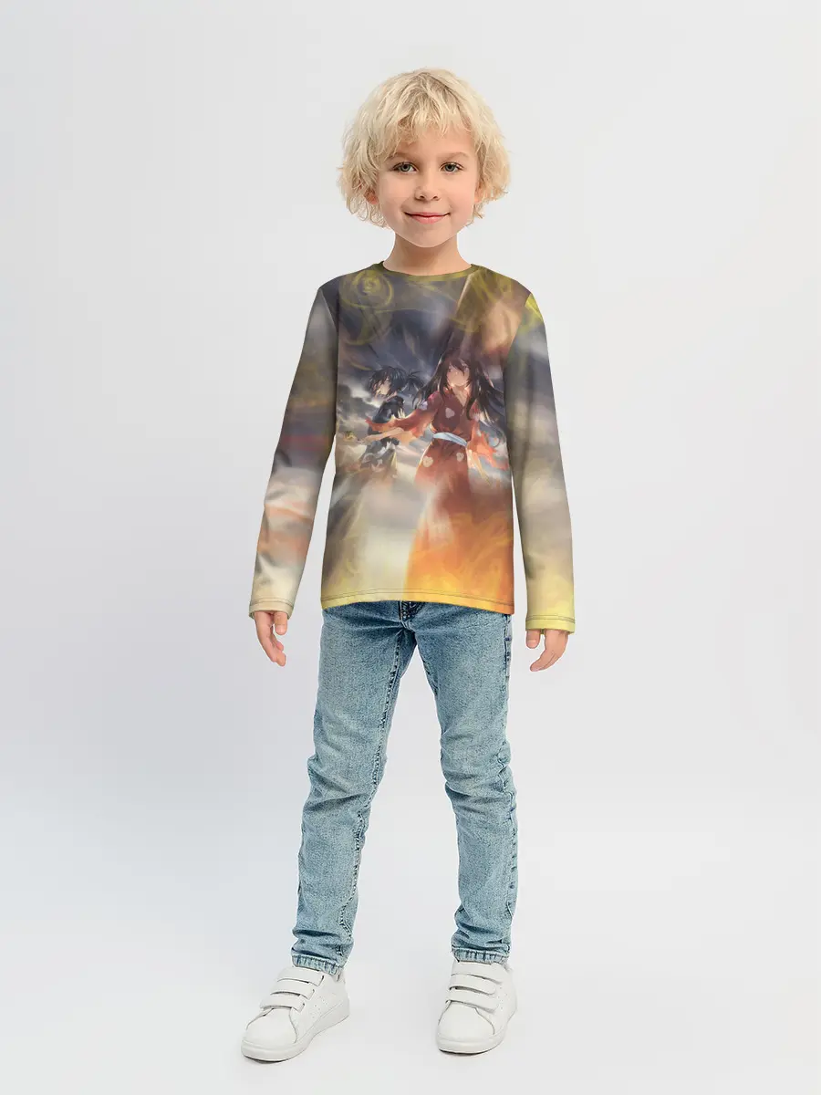 Детский лонгслив / МИА С ХЯККИМАРУ | ДОРОРО