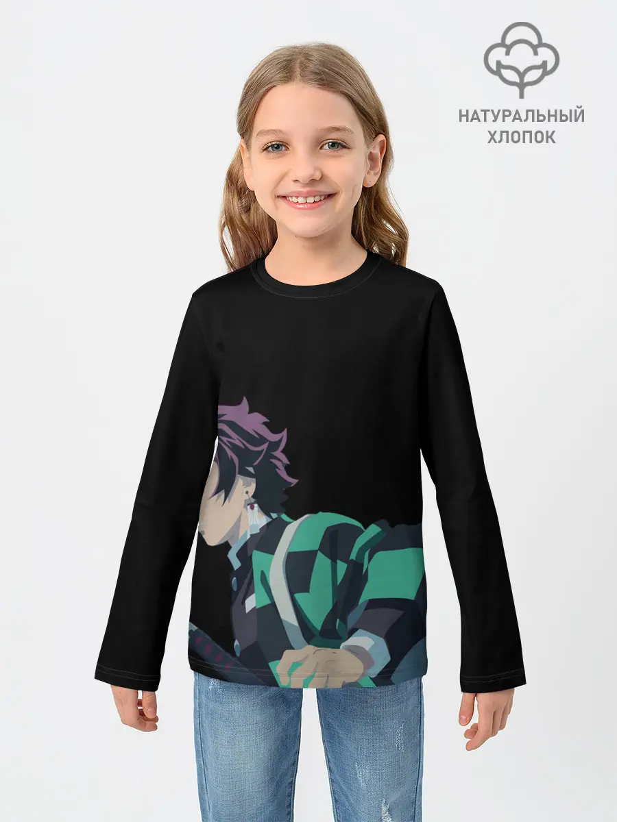 Детский лонгслив / Tanjirou Kamado