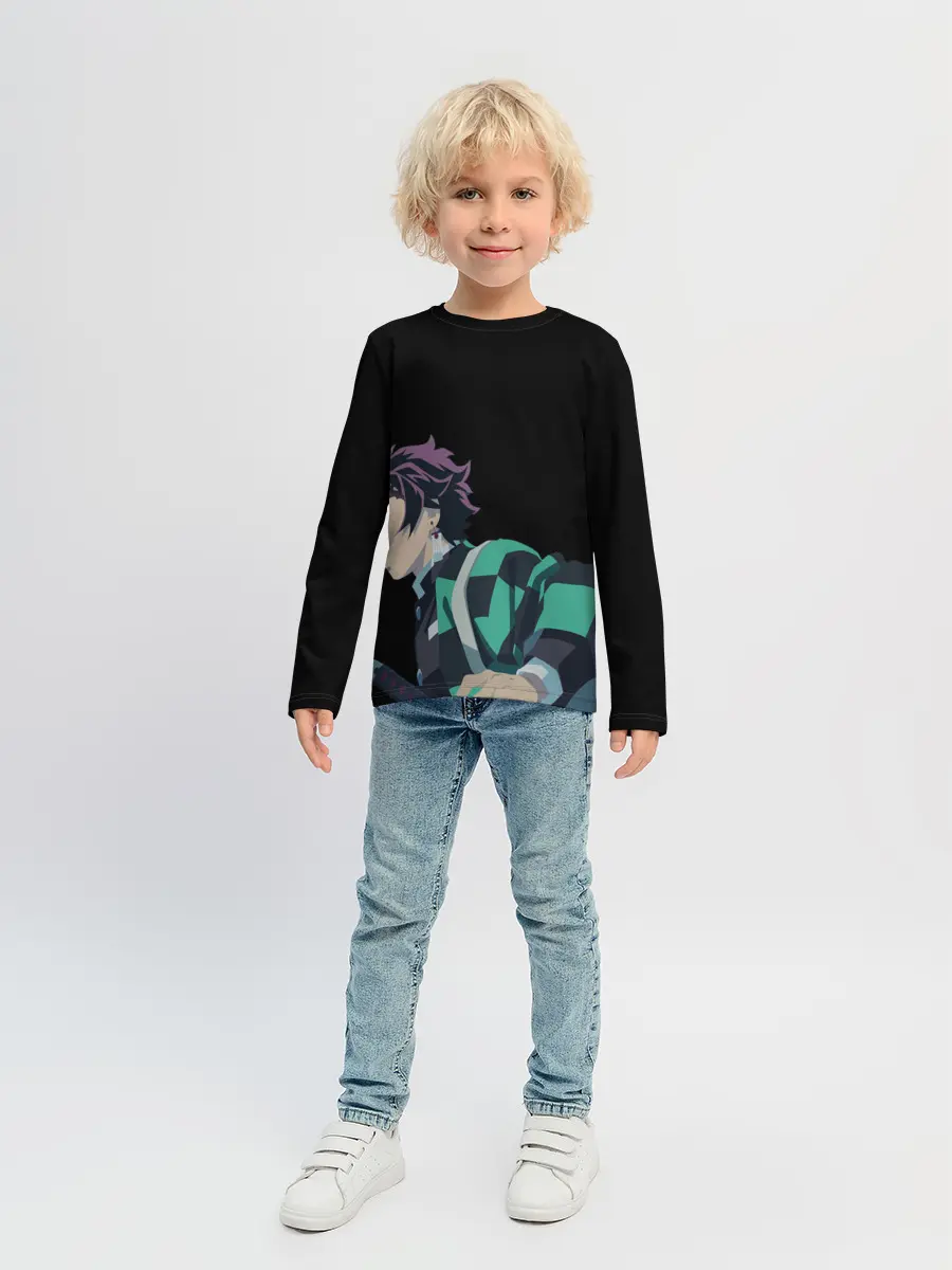 Детский лонгслив / Tanjirou Kamado