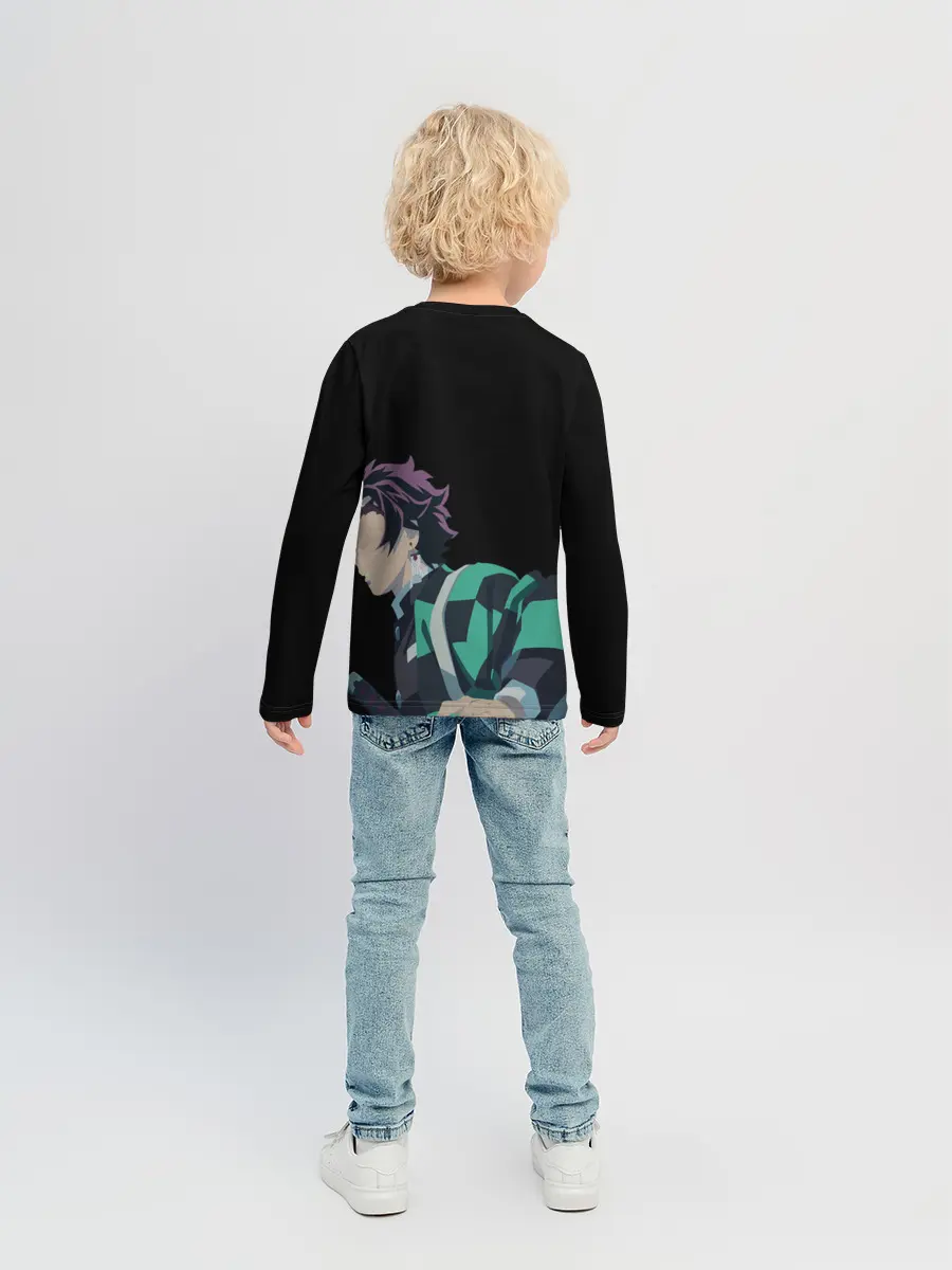 Детский лонгслив / Tanjirou Kamado