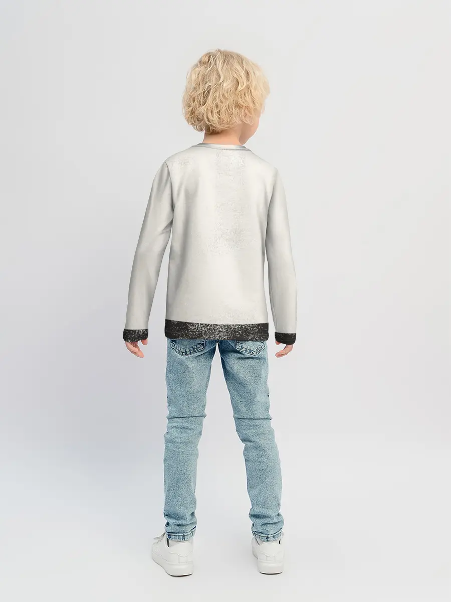 Детский лонгслив / Самурай на коне