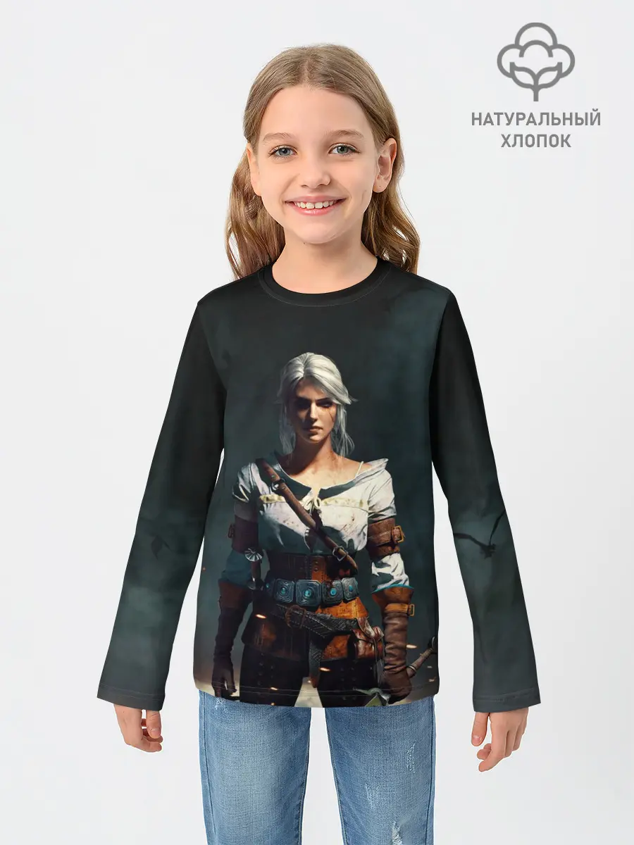 Детский лонгслив / THE WITCHER CIRI