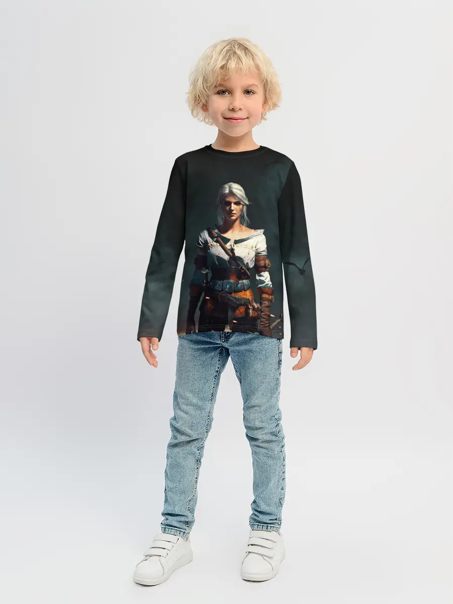 Детский лонгслив / THE WITCHER CIRI