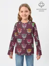 Детский лонгслив / Дикие кошки