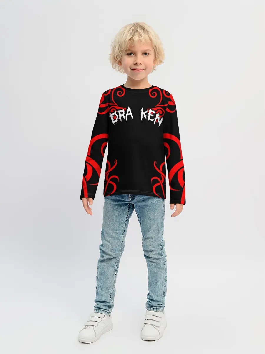 Детский лонгслив / КЭН РЮГУДЗИ | ДРАКЕН