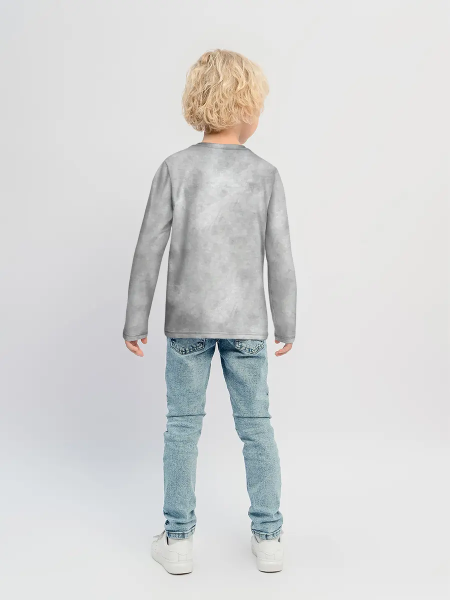 Детский лонгслив / Манки Д. Луффи пират Соломенной Шляпы