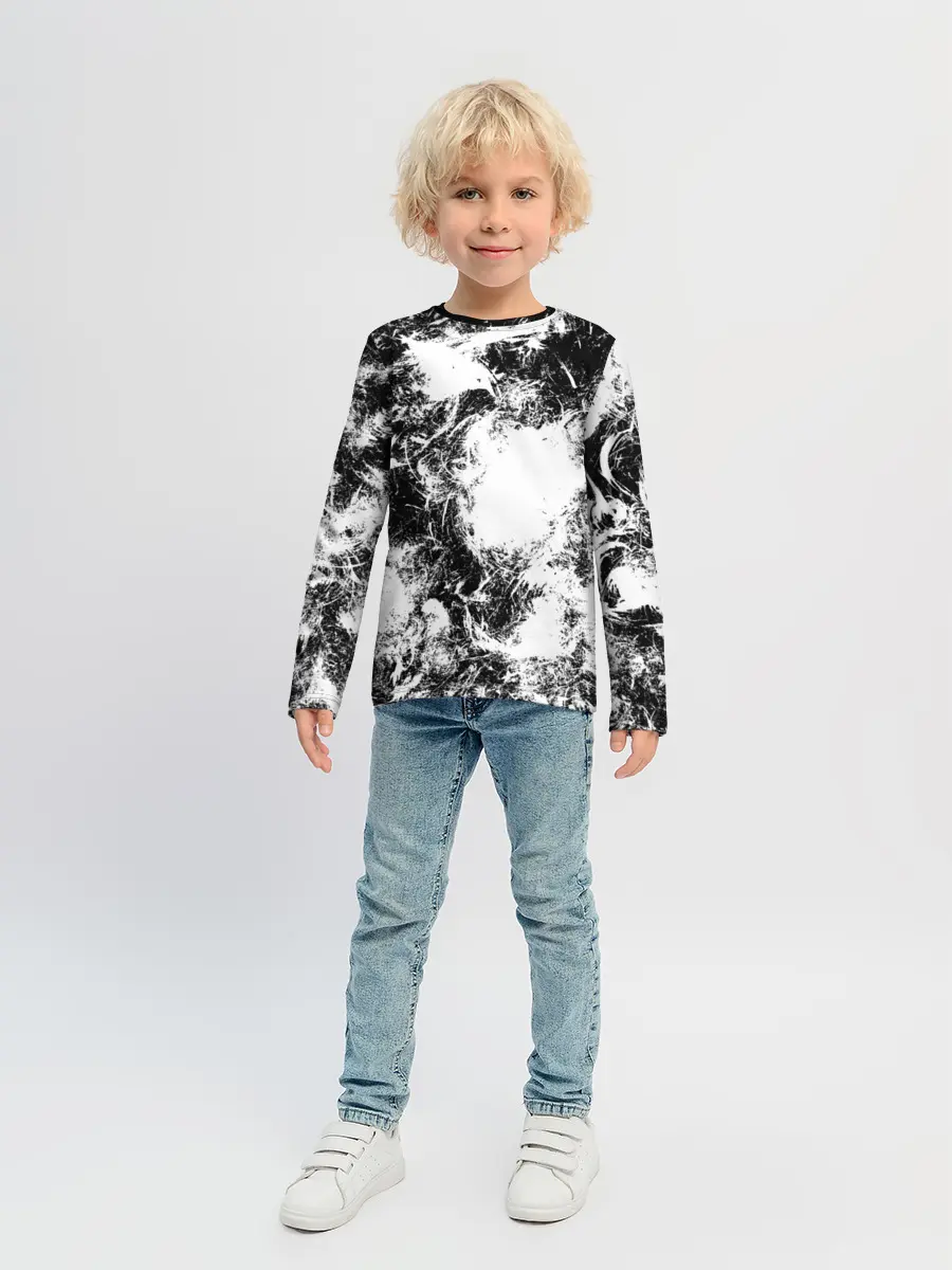 Детский лонгслив / Абстракция