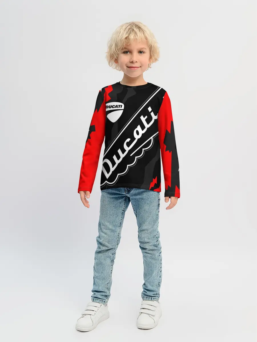 Детский лонгслив / DUCATI / ДУКАТИ / SPORT