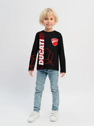 Детский лонгслив / DUCATI / ДУКАТИ / MOTOSPORT